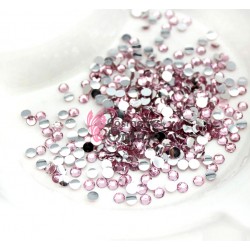 Strasuri din acril 3D Roz deschis de 1,5mm 1000 bucati SA039